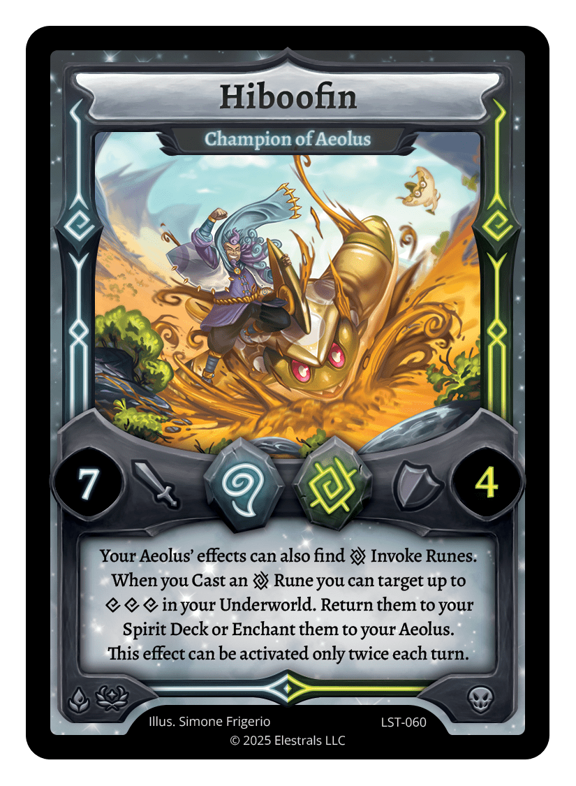Hiboofin  - Champion of Aeolus - LST-060